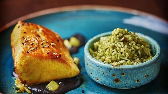 Seafood Dishes at Cinnamon Club