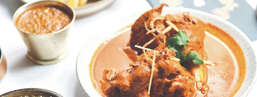 Butter Chicken and Black Dal at Cinnamon Club